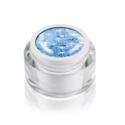 Glitter gel light blue
